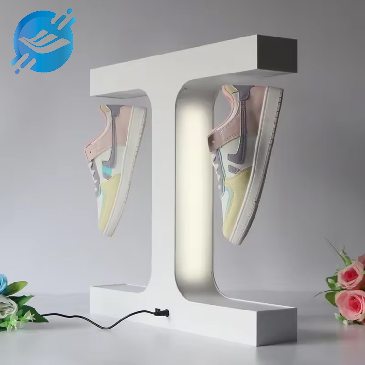 1. Ngawanohkeun Rak Display Shoe Suspension Magnetik - solusi inovatif pikeun mintonkeun footwear anjeun dina cara captivating tur perhatian-lawan.2. rak tampilan iklan sapatu kreatif ieu utilizes gantung magnét sarta téhnologi akrilik timer puteran nyieun presentasi visually stunning anu bakal captivate konsumén jeung elevate tampilan produk Anjeun.3. The Magnetic gantung Shoe Display rak dirancang pikeun nyadiakeun cara unik tur dinamis pikeun showcase sapatu anjeun, nyieun eta nangtung kaluar dina sagala lingkungan ritel.