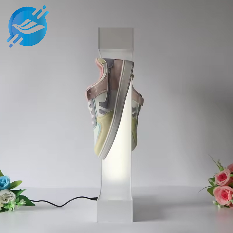 1. Ngawanohkeun Rak Display Shoe Suspension Magnetik - solusi inovatif pikeun mintonkeun footwear anjeun dina cara captivating tur perhatian-lawan.2. rak tampilan iklan sapatu kreatif ieu utilizes gantung magnét sarta téhnologi akrilik timer puteran nyieun presentasi visually stunning anu bakal captivate konsumén jeung elevate tampilan produk Anjeun.3. The Magnetic gantung Shoe Display rak dirancang pikeun nyadiakeun cara unik tur dinamis pikeun showcase sapatu anjeun, nyieun eta nangtung kaluar dina sagala lingkungan ritel.