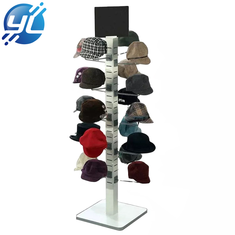 Custom Free Standing Hat Trade Show Display Metal Hanging Baseball Cap  Adjustable Display Rack Stand - China Hat Display Stand and Hat Stand price