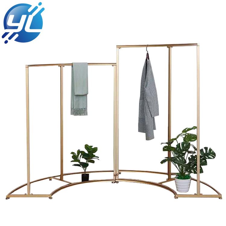 1. The clothing display stand is made of metal square
2. Strong and durable
3. Easy to assemble
4. Leveling feet
5. KD packaging
6. Wide range of uses
7. Provide installation video or instructions